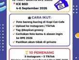 KONTES FOTO KOPI CAT CAFE x IIPE 2026!
